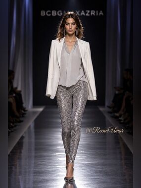NWT BCBGMAXAZRIA “Selby” Sequins Leggings